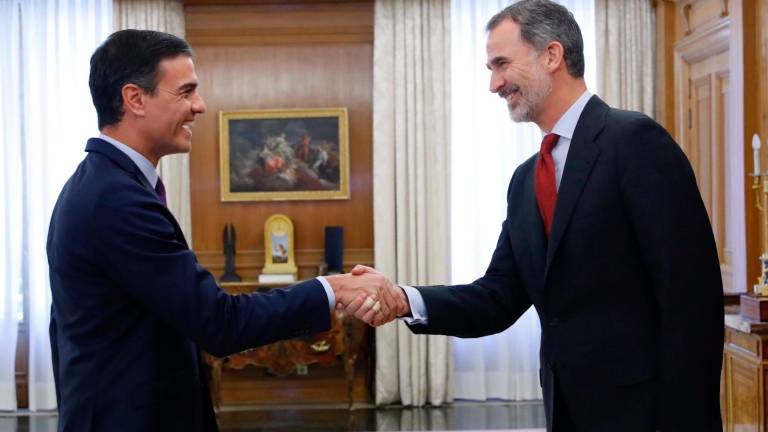 Sánchez acepta el encargo del Rey Sánchez acepta el encargo del Rey