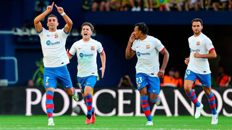 El Barça hunde al ‘submarino’ y sale a flote (3-4) El Barça hunde al ‘submarino’ y sale a flote (3-4)