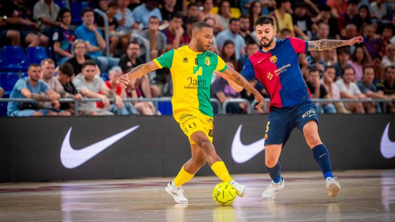 El Jaén FS dice adiós a la temporada con una goleada en la pista del Barça (4-0) El Jaén FS dice adiós a la temporada con una goleada en la pista del Barça (4-0)