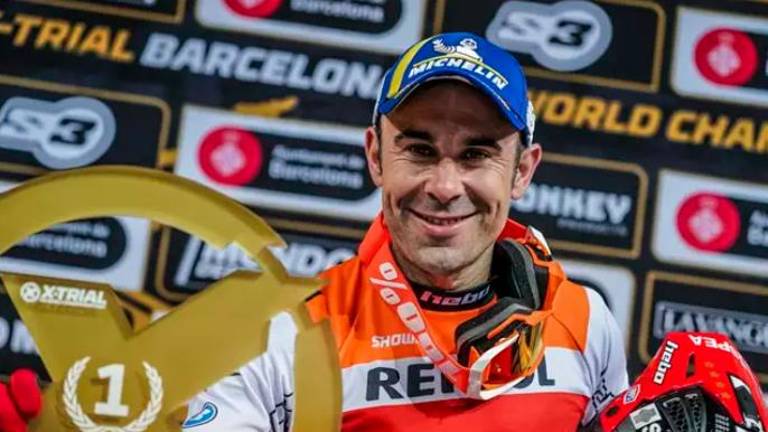 El piloto español lo ha logrado tras la cancelación del X-Trial de Francia El piloto español lo ha logrado tras la cancelación del X-Trial de Francia