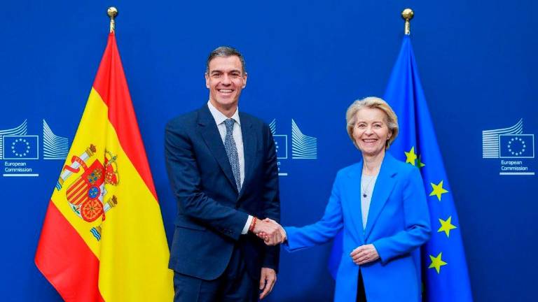 Sánchez pide a Von der Leyen aumentar la presión sobre Israel Sánchez pide a Von der Leyen aumentar la presión sobre Israel