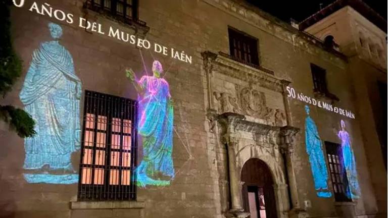 Cultura destaca el 50 aniversario del Museo de Jaén con proyecciones en su fachada Cultura destaca el 50 aniversario del Museo de Jaén con proyecciones en su fachada