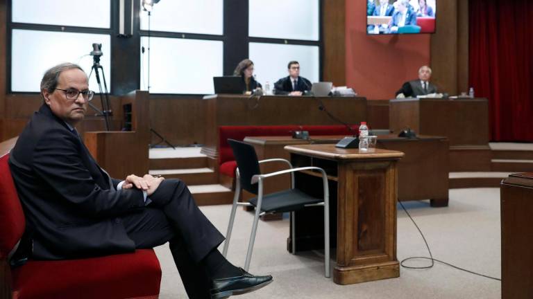 Torra confirma que desobedeció Torra confirma que desobedeció