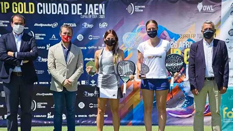Las andaluzas Victoria Iglesias y Carmen Villalba y los brasileños Bergamini y Campagnolo ganan el FIP Gold Jaén Las andaluzas Victoria Iglesias y Carmen Villalba y los brasileños Bergamini y Campagnolo ganan el FIP Gold Jaén