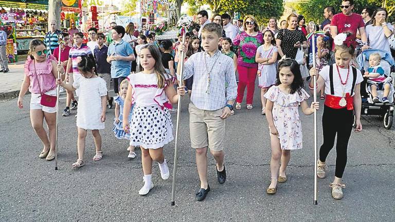 Tarde para la procesión infantil