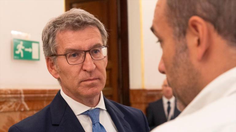 Feijóo responde al Gobierno que “no cuente con el PP” para que Escrivá sea gobernador del Banco de España Feijóo responde al Gobierno que “no cuente con el PP” para que Escrivá sea gobernador del Banco de España