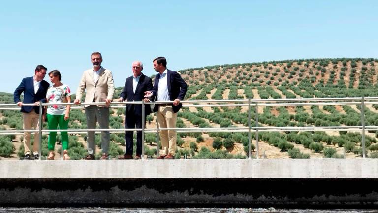 Porcuna estrena depuradora tras una inversión de 6,6 millones de euros Porcuna estrena depuradora tras una inversión de 6,6 millones de euros