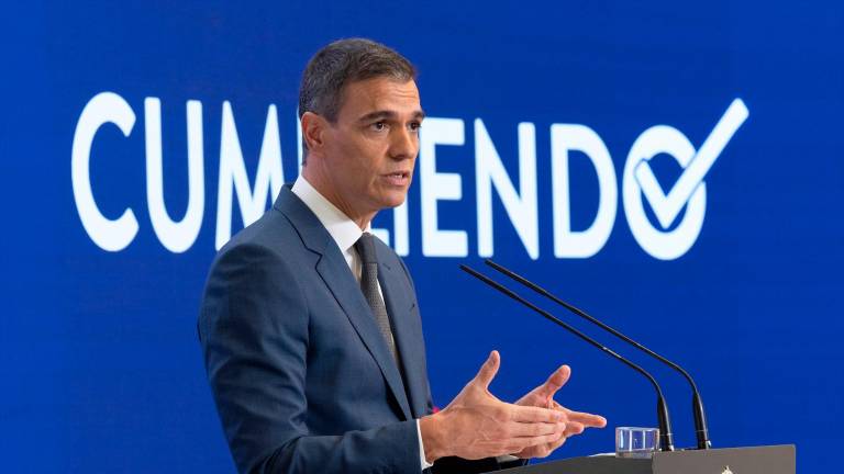 Sánchez aspira a presentar los PGE de 2025 en septiembre u octubre y pide a Junts una “oposición constructiva” Sánchez aspira a presentar los PGE de 2025 en septiembre u octubre y pide a Junts una “oposición constructiva”