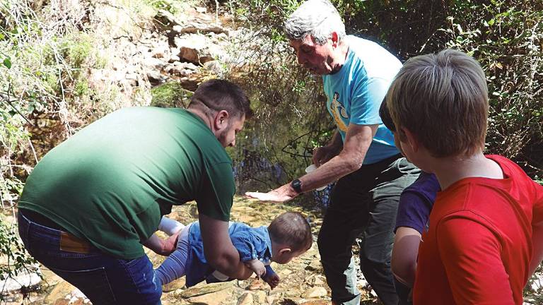Bautizos romeros por San Isidro en La Aliseda Bautizos romeros por San Isidro en La Aliseda