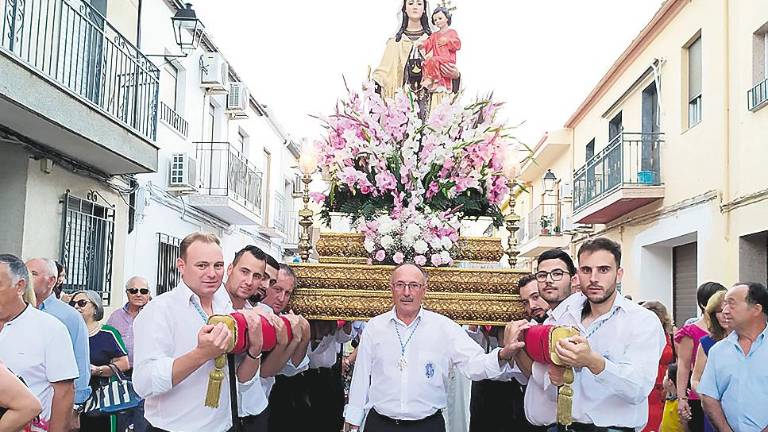 Monte Lope Álvarez homenajea a la patrona Monte Lope Álvarez homenajea a la patrona