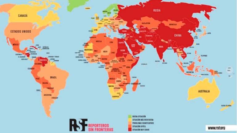 España sube seis puestos en el ránking mundial de libertad de prensa de RSF