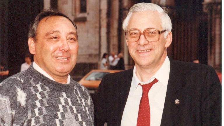 Fallece Ángel Silva, cofundador de Mensajeros de la Paz junto al padre Ángel Fallece Ángel Silva, cofundador de Mensajeros de la Paz junto al padre Ángel