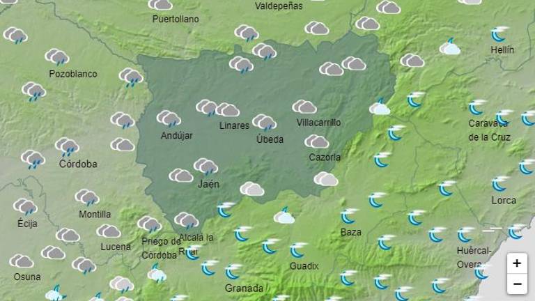 El tiempo en Jaén ya parece de otoño El tiempo en Jaén ya parece de otoño