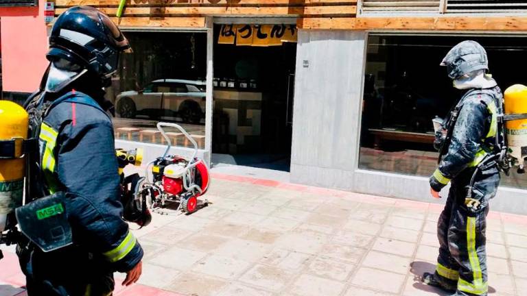 Susto en la cocina de un restaurante del Bulevar Susto en la cocina de un restaurante del Bulevar
