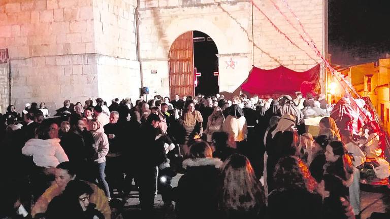 Jornada de buen ambiente navideño en el belén viviente Jornada de buen ambiente navideño en el belén viviente
