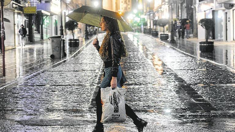 Las tormentas ponen hoy en jaque a parte de la provincia Las tormentas ponen hoy en jaque a parte de la provincia