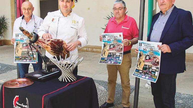 Los mejores cortadores de jamón se citan en Los Cerros Los mejores cortadores de jamón se citan en Los Cerros