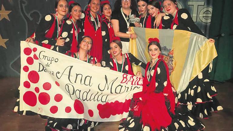 Las bailarinas de Ana María Padilla, terceras de Europa Las bailarinas de Ana María Padilla, terceras de Europa