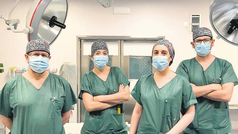 Un tumor torácico, operado con éxito en plena pandemia Un tumor torácico, operado con éxito en plena pandemia