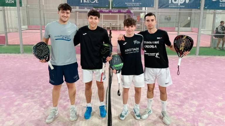 Las estrellas del pádel desfilan por Jaén Las estrellas del pádel desfilan por Jaén