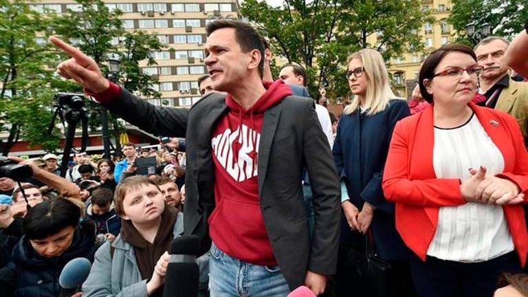 Vuelve a prisión el opositor Yashin Vuelve a prisión el opositor Yashin