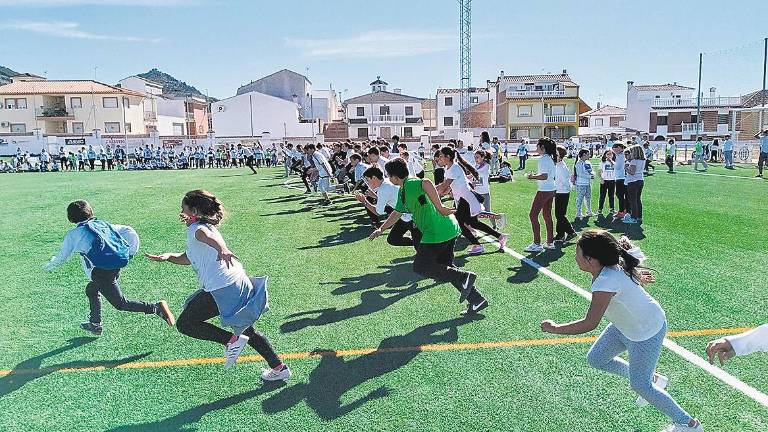 Carrera solidaria en Alcaudete contra la leucemia infantil