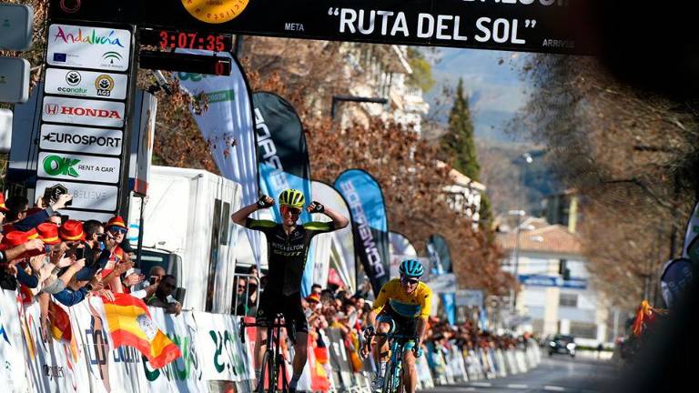 Haig se redime en Granada con el triunfo ante Jakob Fuglsang