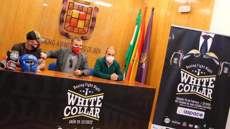 La gala benéfica de boxeo “White Collar” contará en Jaén con púgiles aficionados La gala benéfica de boxeo “White Collar” contará en Jaén con púgiles aficionados