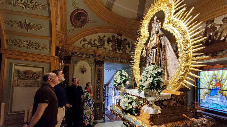 Una corona renovada para la Virgen del Alcázar de Baeza Una corona renovada para la Virgen del Alcázar de Baeza