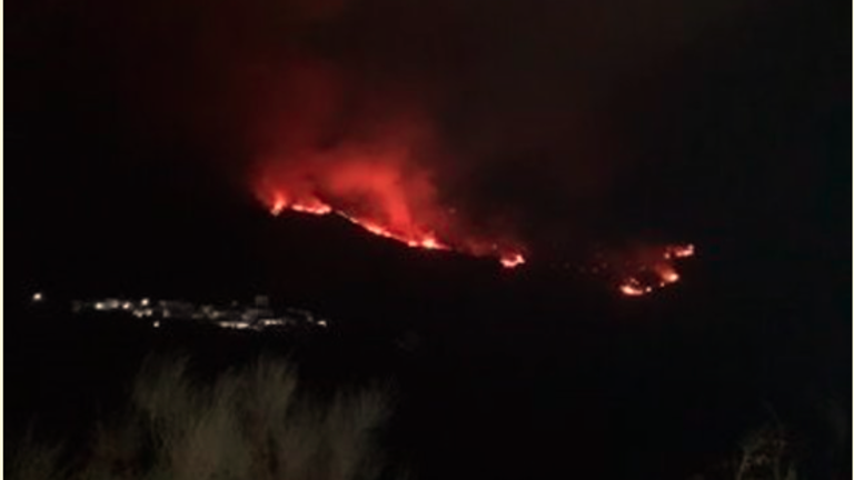 Declarado un incendio forestal en Granada Declarado un incendio forestal en Granada