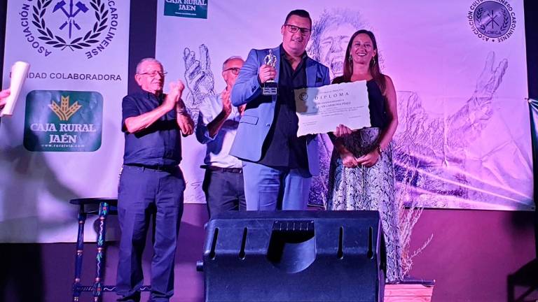 Juan Carmona, primer premio de Cante de las Minas Juan Carmona, primer premio de Cante de las Minas