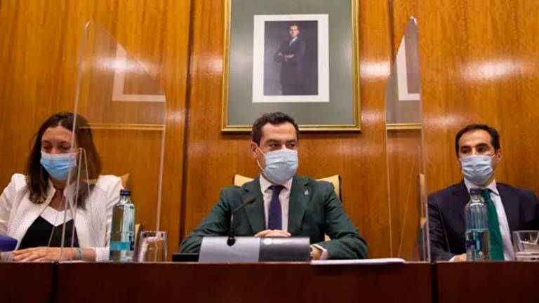 Juanma Moreno: “A la covid le gusta la fiesta a rabiar Juanma Moreno: “A la covid le gusta la fiesta a rabiar