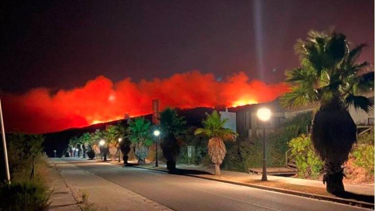 Encontrado el presunto autor del incendio forestal de La Línea de la Concepción Encontrado el presunto autor del incendio forestal de La Línea de la Concepción