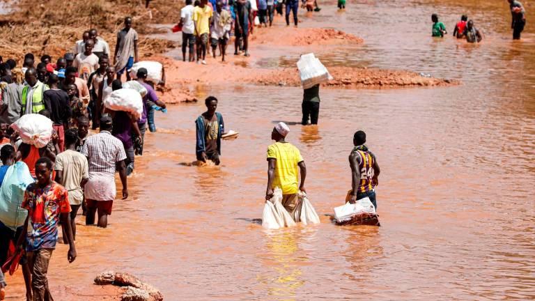 Las lluvias torrenciales en Kenia dejan una treintena de fallecidos