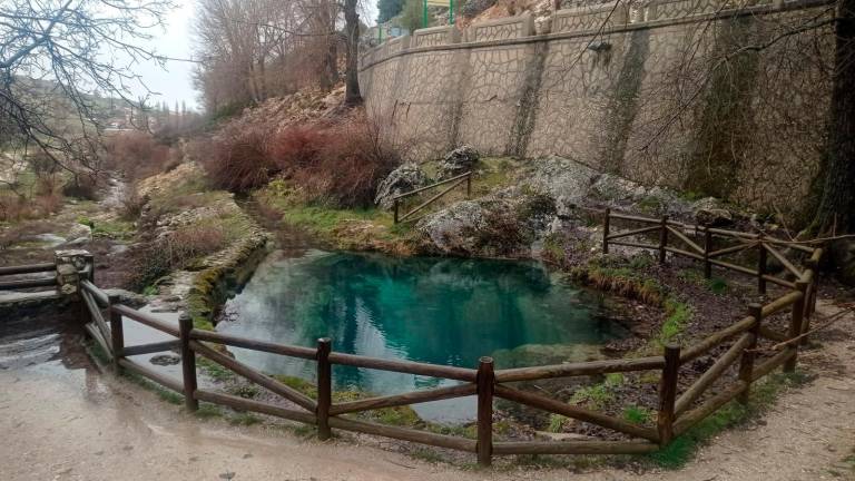 El nacimiento del río Segura vuelve a la vida con las lluvias El nacimiento del río Segura vuelve a la vida con las lluvias