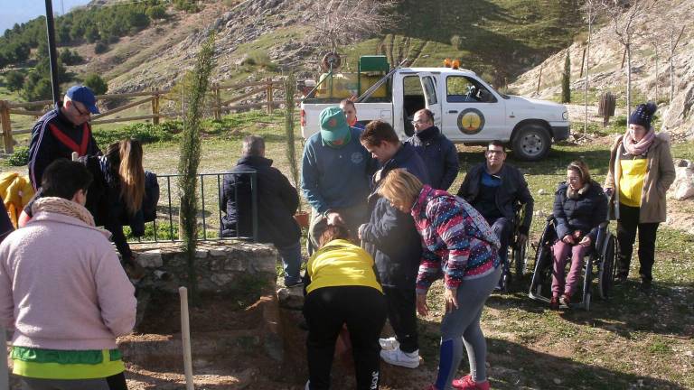 Reforestación en Jódar para cuidar el medio ambiente Reforestación en Jódar para cuidar el medio ambiente