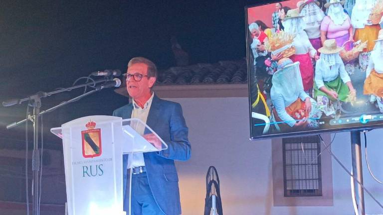 Francisco Checa pregona la Fiesta de los Mozos de Rus con testimonio y fundamento Francisco Checa pregona la Fiesta de los Mozos de Rus con testimonio y fundamento