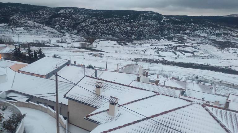 Primeras nieves del invierno en las sierras del noreste jiennense Primeras nieves del invierno en las sierras del noreste jiennense