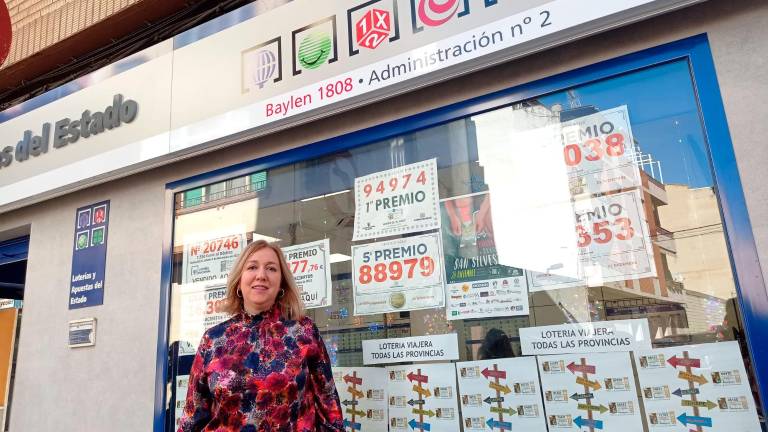 La Lotería de Navidad deja 80.000 euros en premios en Bailén La Lotería de Navidad deja 80.000 euros en premios en Bailén