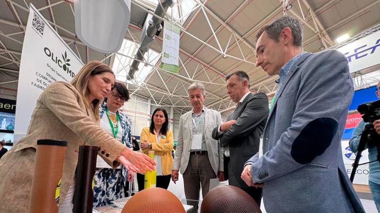 Dos iniciativas punteras de la UJA en Expoliva Dos iniciativas punteras de la UJA en Expoliva
