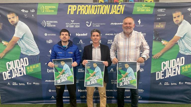 Pistoletazo de salida del torneo Ciudad de Jaén de pádel Pistoletazo de salida del torneo Ciudad de Jaén de pádel