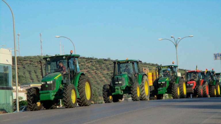 Tractorada en Alcalá, pese al estado de alarma, para pedir precios justos para el campo Tractorada en Alcalá, pese al estado de alarma, para pedir precios justos para el campo