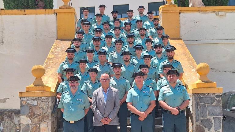 Cuarenta guardias civiles se incorporan a la Comandancia de Jaén Cuarenta guardias civiles se incorporan a la Comandancia de Jaén