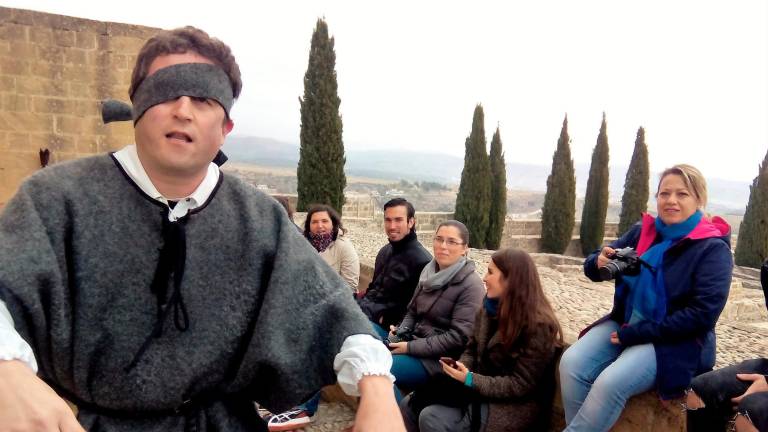 Italianos, embelesados por los encantos que atesora La Mota Italianos, embelesados por los encantos que atesora La Mota