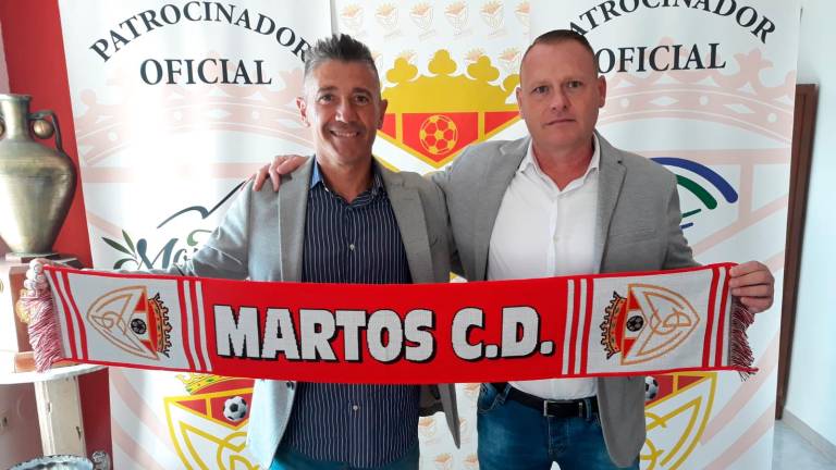 El técnico Miguel Morales llega al Martos CD con la meta de salir del túnel El técnico Miguel Morales llega al Martos CD con la meta de salir del túnel
