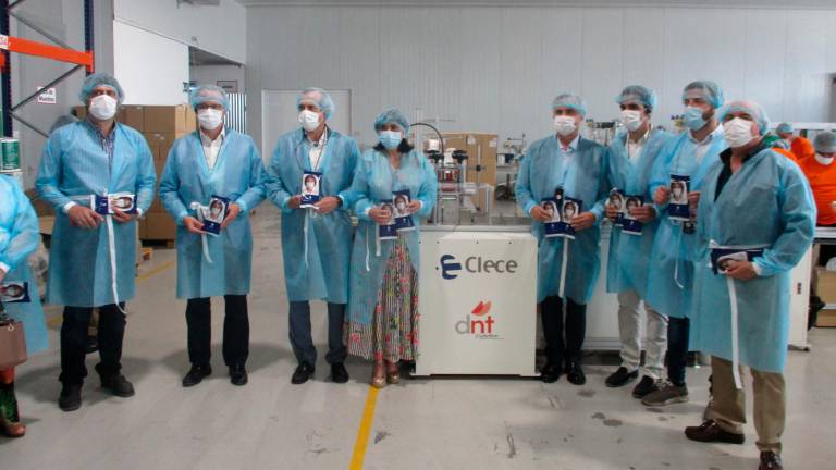 Clece y Grupo Diseños NT suman para la fabricación de mascarillas Clece y Grupo Diseños NT suman para la fabricación de mascarillas