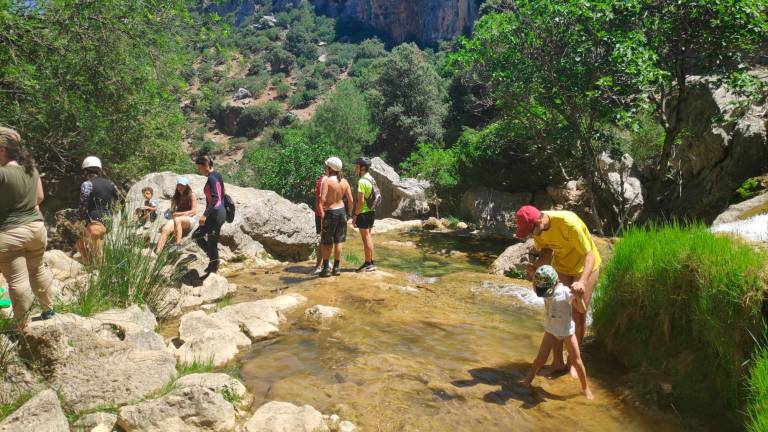 Cazorla se llena de visitantes que buscan tranquilidad y aire puro