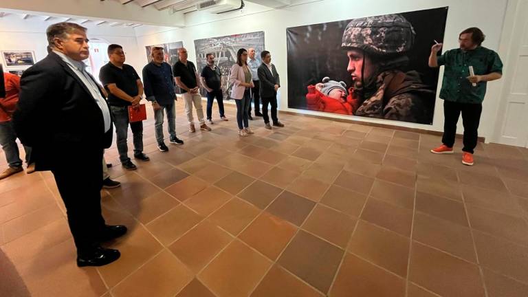 La crudeza de la guerra de Ucrania expuesta en los Baños Árabes de Jaén La crudeza de la guerra de Ucrania expuesta en los Baños Árabes de Jaén