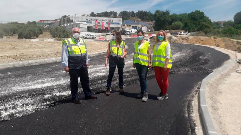 Ejecutado el 80% de las obras del nuevo ramal de la A-316 para acceder a Baeza Ejecutado el 80% de las obras del nuevo ramal de la A-316 para acceder a Baeza