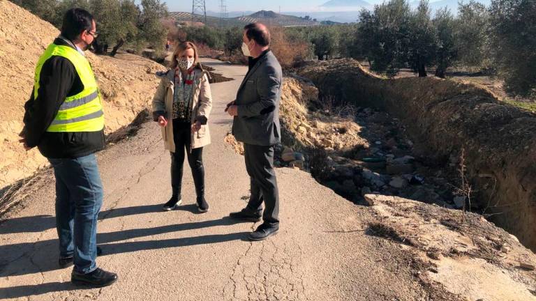 El Ayuntamiento realiza obras de urgencia en el Camino de los Coches El Ayuntamiento realiza obras de urgencia en el Camino de los Coches